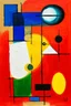 Placeholder: Devoted imitator; vivid minimalist art in the style of Vassily Kandinsky