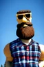 Placeholder: Paul Bunyan with sunglasses