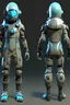 Placeholder: Humanoid character for the space game