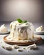 Placeholder: creamy Mascarpone Cheese. Photography. Realistic photo. HD. Glowing. 3d style