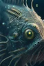 Placeholder: half fish half alien ,cinematic, realistic, intricate details, photorealistic, octane render, 8k, artstation