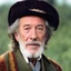 Placeholder: aquarelle by Moebius: The actor Jean Rochefort playing Tom Bombadil.