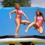 Placeholder: bikini trampoline competition