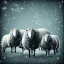 Placeholder: sheep in wolf's clothing snow vintage realistic