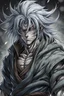 Placeholder: Tomura Shigaraki, DBZ art style