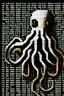 Placeholder: A Retro-Style ASCII Art Of An Octopus