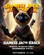 Placeholder: Create a realistic movie poster for 'Siamese Jack the Krack' featuring a siamese in an adventurous setting, with futuristic elements, dramatic lighting, and the tagline 'Tiny Paws, Epic Quests: Unleash the Adventure with Siamese Pete!' with a release date of September 13, 2024