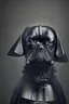 Placeholder: Portrait of Dog as Darth Vader