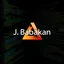 Placeholder: create a logo for me "J. Babakan" .i am an ai programmer artist i want a 3d graphical Logo ,ai ,code, flow charts blended at background