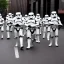 Placeholder: galactic empire stormtroopers marching, 2020s New York City, rainy day