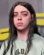 Placeholder: Billie Eilish, clip, photorealistic, 8k