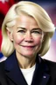 Placeholder: Liberal politician of norway with blonde hair middle length