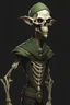 Placeholder: an elf, half skeleton
