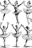 Placeholder: Ballerina drawing sketches