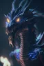 Placeholder: Dragon parasite alien,cinematic lighting, Blender, octane render, high quality