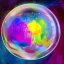 Placeholder: melted crayon drawing of universe inside a crystal ball, 8k resolution, high-quality, fine-detail, muted colors, intricate, digital art, detailed matte, volumetric lighting, illustration, octane render,