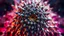 Placeholder: a mandelbulb 3d fractal made of metallic random color structures, pertty artistc background