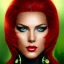 Placeholder: ultra detailed fullbody portrait of busty beautiful Black Widow, wearing skintight red costume, extremely detailed digital painting, intrincate, extremely detailed smiling face,crystal clear Big Green eyes, in the style of Adam Hughes , mystical colors , perfectly centered image, perfect composition, rim light, beautiful lighting,8k, stunning scene, raytracing