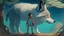 Placeholder: studio ghibli, wolf