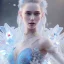 Placeholder: ultra detailed matte painting of many tiny epic fantasy ice flowers and many tiny semi transparent white snowflakes, majestic, intricate, masterpiece, insanely detailed, 4k resolution, cinematic smooth, intricate details , soft smooth lighting, vivid pastel colors, iridescent accents