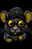Placeholder: a evil mouse villain with an eye patch