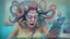 Placeholder: octopus woman on phone mad