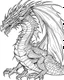 Placeholder: real massive dragonr coloring page