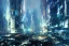 Placeholder: Art by John Berkey and John Harris and Craig Mullins, futuristic cyberpunk city, high rise, smooth, sharp focus, hyper detailed, digital painting, elegant, centered, buildings connected through platforms, japanese neon signs, volumetric lightning, brutalist architecture, 8k