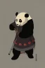 Placeholder: Panda in samurai armour