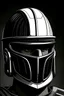 Placeholder: Make a contour of a helmet from a black and white picture