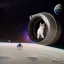 Placeholder: hyper-realistic floating astronaut and cat inside spaceship, cat looking through porthole at milkyway, 8k resolution, high-quality, fine-detail, detailed matte, intricate, 3D octane render, illustration, digital art, brian froud, howard lyon, anna dittman, greg rutowski,