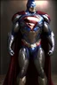 Placeholder: Superman version of the Iron Man armor, full body picture