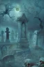 Placeholder: Haunted graveyard