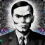 Placeholder: Alan Turing, Sacred Geometry, Rainbow pallette