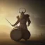 Placeholder: A viking playing on a drum, scary, steam punk, realistic, made in octane, cinematic, ultra-realistic, extremely detailed octane rendering, 8K, VRAY Super Real ar 2:3, dof photorealistic futuristic 50mm lens hard lighting dark gray tintype photograph, realistic lighting, sepia color