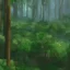 Placeholder: forest through the trees