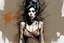 Placeholder: amy winehouse Stunning art masterpiece Basic style of horror, Overhead, hyper detailed, multi-layered illustration, in a highly detailed elegant unbuttoned dress, dynamic seductive pose, accentuating perfect anatomy, impressive concept by Carne Griffiths and Wadim Kashin, dynamic, highly detailed, symmetry, airbrush graffiti technique, high definition illustrations, soft and sharp focus, accent lighting, bold paint colors, symmetry, painted, intricate, volumetric lighting, beautiful masterpiece