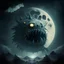 Placeholder: a moon monster