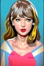 Placeholder: make a portrait of a 1960's Taylor Swift
