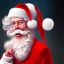 Placeholder: Santa, red green blue, high definition, ultra 8 k, liquid lighting, fire, rain, realistic