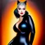 Placeholder: Ultra detailed fullbody Portrait in oil on canvas of beautiful busty Catwoman, wearing skintight latex suit ,extremely detailed digital painting, extremely detailed face,crystal clear Big glowing eyes, mystical colors ,perfectly centered image, perfect composition, rim light, beautiful lighting,masterpiece,8k, stunning scene, raytracing, anatomically correct, in the style of robert e howard and Ken Kelley and Ohrai Noriyoshi and Simon Bisley and tomzj1