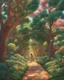 Placeholder: Love grows in me like a tree, portrayed in a Pixar 3D art form. Inspired by the whimsical style of Hayao Miyazaki, envision a lush, enchanted forest where heart-shaped leaves bloom on intertwining branches. The color palette is vibrant, with warm hues dominating the scene. Characters wear expressions of joy and serenity, illuminated by soft, dappled sunlight filtering through the foliage. The atmosphere exudes a magical and harmonious love