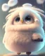 Placeholder: CUTE AND ADORABLE CARTOON FLUFFY RHEA FACING THE CAMERA, FANTASY, DREAMLIKE, SURREALISM, SUPER CUTE, TRENDING ON ARTSTATION