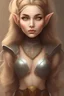 Placeholder: portrait of dwarf elf woman