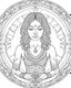 Placeholder: Coloring pages: Meditation