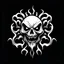 Placeholder: Scary Logo in white on a black background