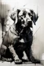 Placeholder: Black Labrador in the style of Willem Haenraets, Yoji Shinkawa, Guy Denning, Florian Nicolle