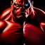 Placeholder: Ultra detailed fullbody Portrait in oil on canvas of Venom fusions RedHulk,intense stare,extremely detailed digital painting, extremely detailed face,crystal clear Big eyes, mystical colors ,perfectly centered image, perfect composition, rim light, beautiful lighting,masterpiece,8k, stunning scene, raytracing, anatomically correct, in the style of robert e howard and Ken Kelley and Ohrai Noriyoshi and Simon Bisley and tomzj1