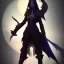 Placeholder: night elf assassin black