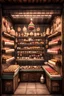 Placeholder: walk-in sweetshop with indian style in perspective with some sweet making experience setup inspired by indian street venders